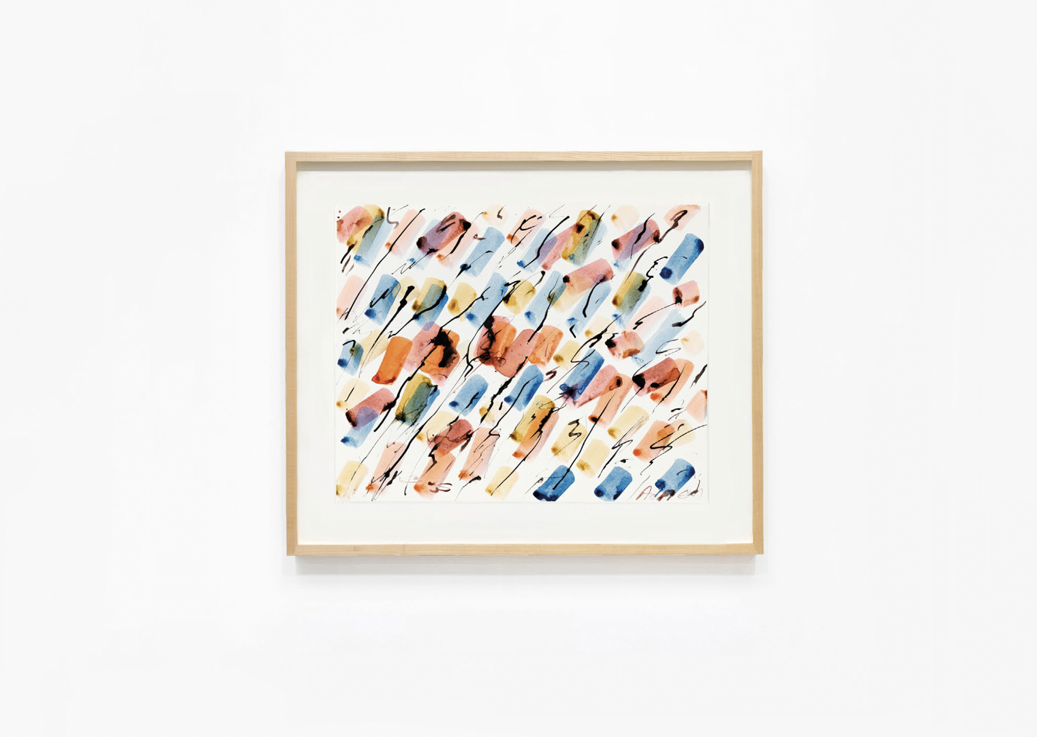 oeuvre Untitled Etel Adnan